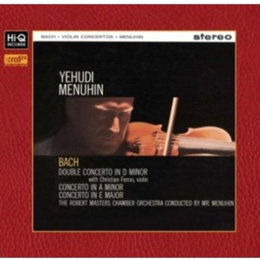 Yehudi Menuhin - Bach: Violin Concertos  CD